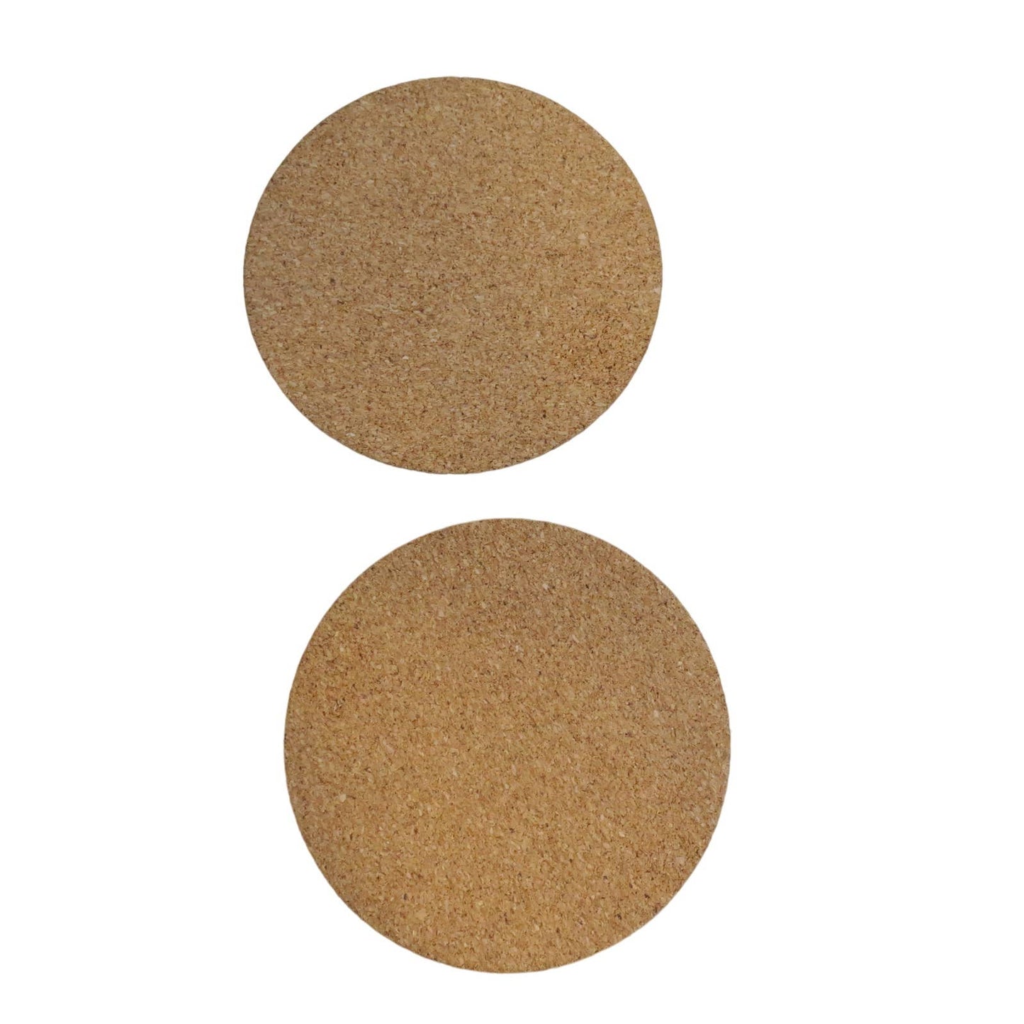 Set Of 2 Coasters Winter Scene 4inch Round Horse Christmas