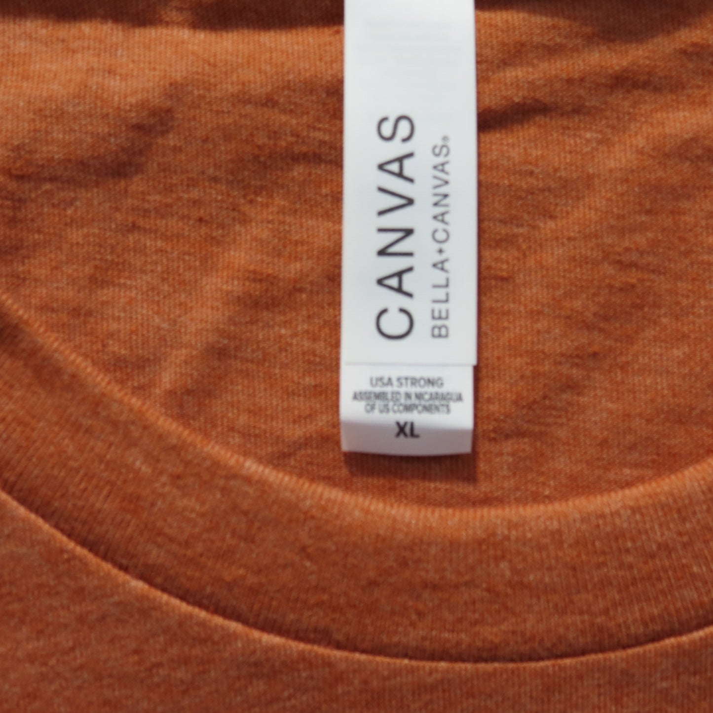 Bella & Canvas Unisex T Shirt L XL 2XL Wolf Head Brown