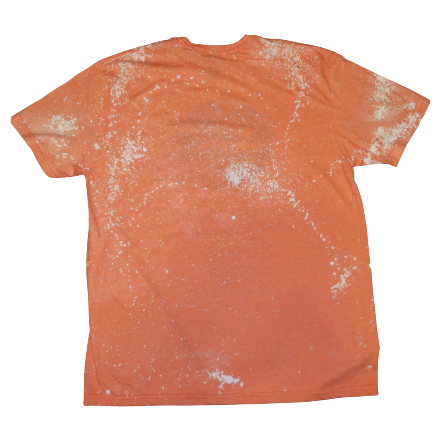 Gildan Unisex T Shirt Orange Halloween Bleach Bat Shirt Crazy